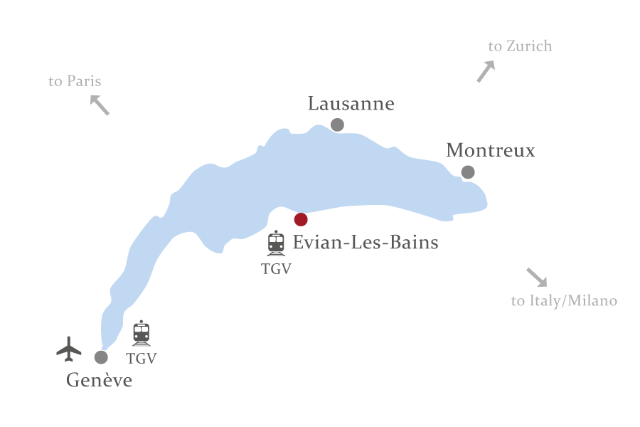 Overview Lake Geneva